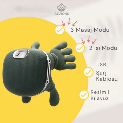 ALVIONS Biyonik Parmaklı Premium Masaj Aleti