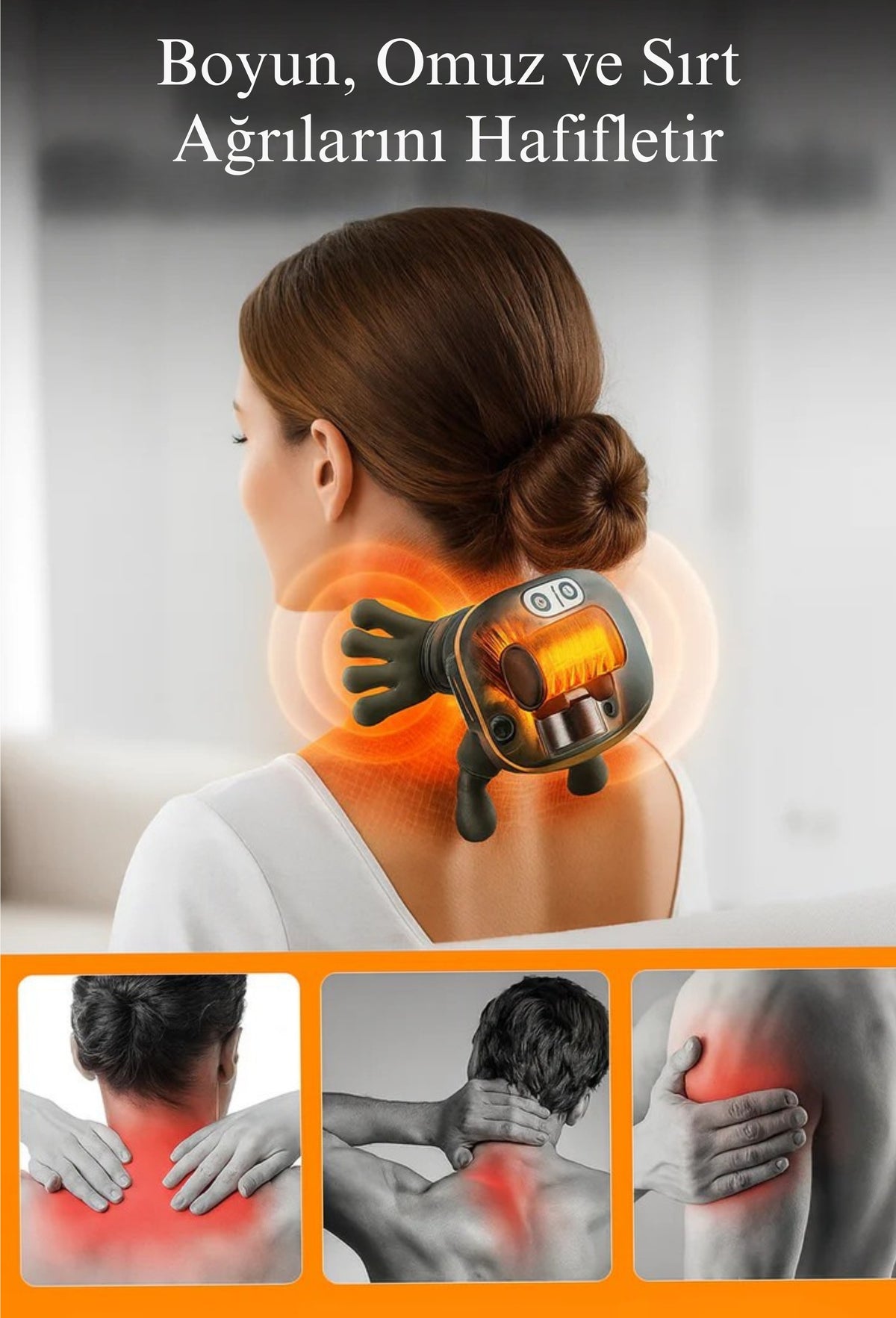 ALVIONS Biyonik Parmaklı Premium Masaj Aleti